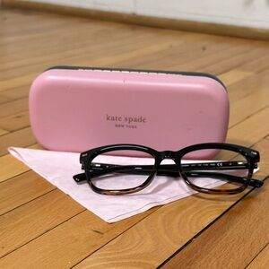 Kate Spade Keadra Eyeglass Frames WR7 Tortoise Fade 53 17 140 w Case Librarian